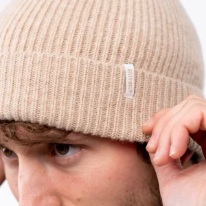 BILLYBELT Bonnet en laine d'agneau Beige> Bonnets