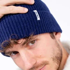 BILLYBELT Bonnet en laine d'agneau Bleu profond> Bonnets