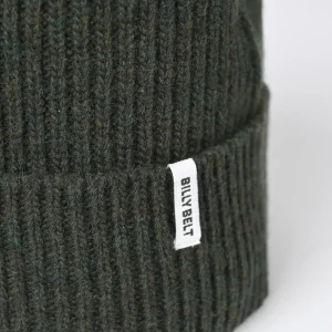 BILLYBELT Bonnet en laine d'agneau Kaki> Bonnets