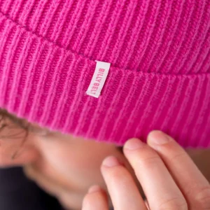 BILLYBELT Bonnet en laine d'agneau Rose bubblegum> Bonnets