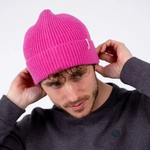 BILLYBELT Bonnet en laine d'agneau Rose bubblegum> Bonnets