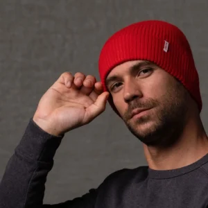 BILLYBELT Bonnet en laine d'agneau Rouge> Bonnets