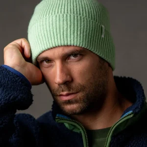 BILLYBELT Bonnet en laine d'agneau Vert clair> Bonnets