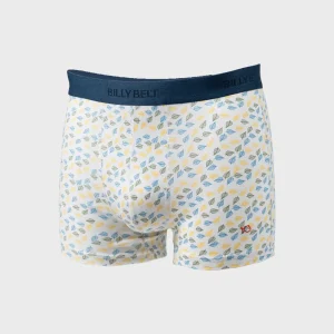 BILLYBELT Boxer en coton biologique White leaf> Boxers