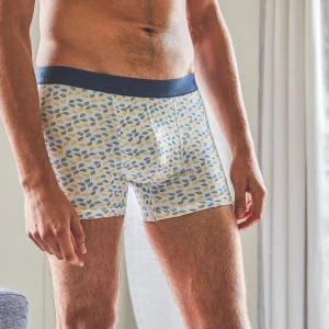 BILLYBELT Boxer en coton biologique White leaf> Boxers