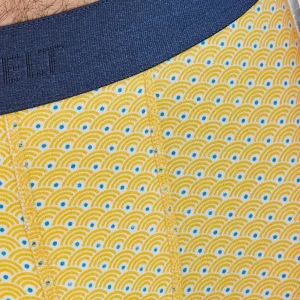 BILLYBELT Boxer en coton biologique Yellow Japan> Boxers