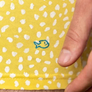 BILLYBELT Boxer en coton biologique Yellow savage> Boxers
