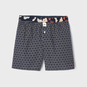BILLYBELT Caleçon en 100% coton biologique Dots circle> Caleçons