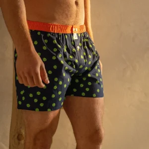 BILLYBELT Caleçon en 100% coton biologique Monstera leaf> Caleçons