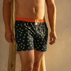 BILLYBELT Caleçon en 100% coton biologique Monstera leaf> Caleçons