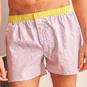 BILLYBELT Caleçon en 100% coton biologique Purple panther> Caleçons