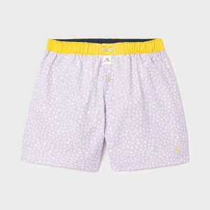 BILLYBELT Caleçon en 100% coton biologique Purple panther> Caleçons