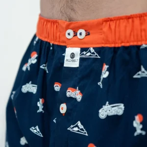 BILLYBELT Caleçon en 100% coton biologique Roadtrip> Caleçons