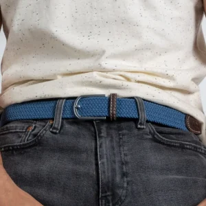 BILLYBELT Ceinture tressée élastique Air force>Homme Ceintures Tressées Unies