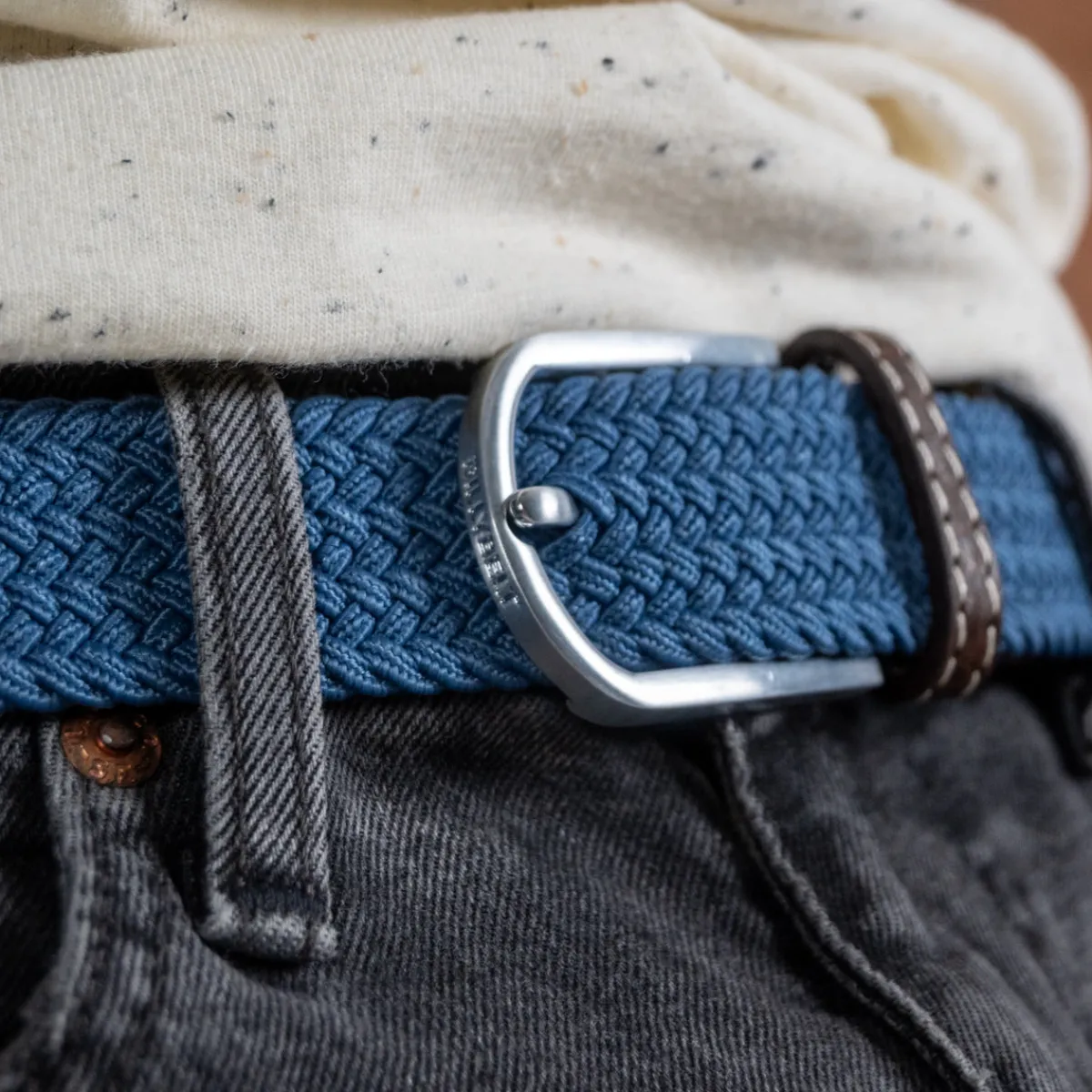 ceinture_tresse_lastique_air_force_2.webp BILLYBELT Ceinture tressée élastique Air force>Homme Ceintures Tressées Unies