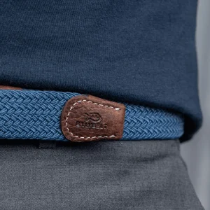BILLYBELT Ceinture tressée élastique Air force>Homme Ceintures Tressées Unies