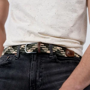 BILLYBELT Ceinture tressée élastique Amazonie>Homme Ceintures Tressées Multicolores