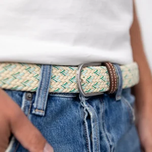 BILLYBELT Ceinture tressée élastique Ambleteuse>Homme Ceintures Tressées Multicolores