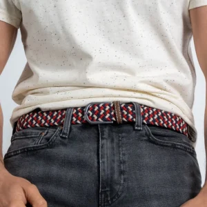 BILLYBELT Ceinture tressée élastique Amsterdam>Homme Ceintures Tressées Multicolores