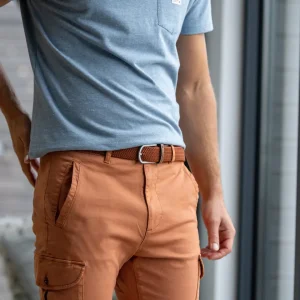 BILLYBELT Ceinture tressée élastique Auburn>Homme Ceintures Tressées Unies