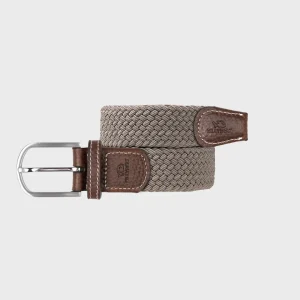 BILLYBELT Ceinture tressée élastique Beige taupe>Homme Ceintures Tressées Unies