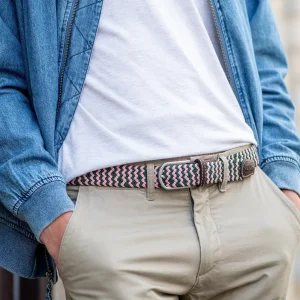 BILLYBELT Ceinture tressée élastique Berlin>Homme Ceintures Tressées Multicolores