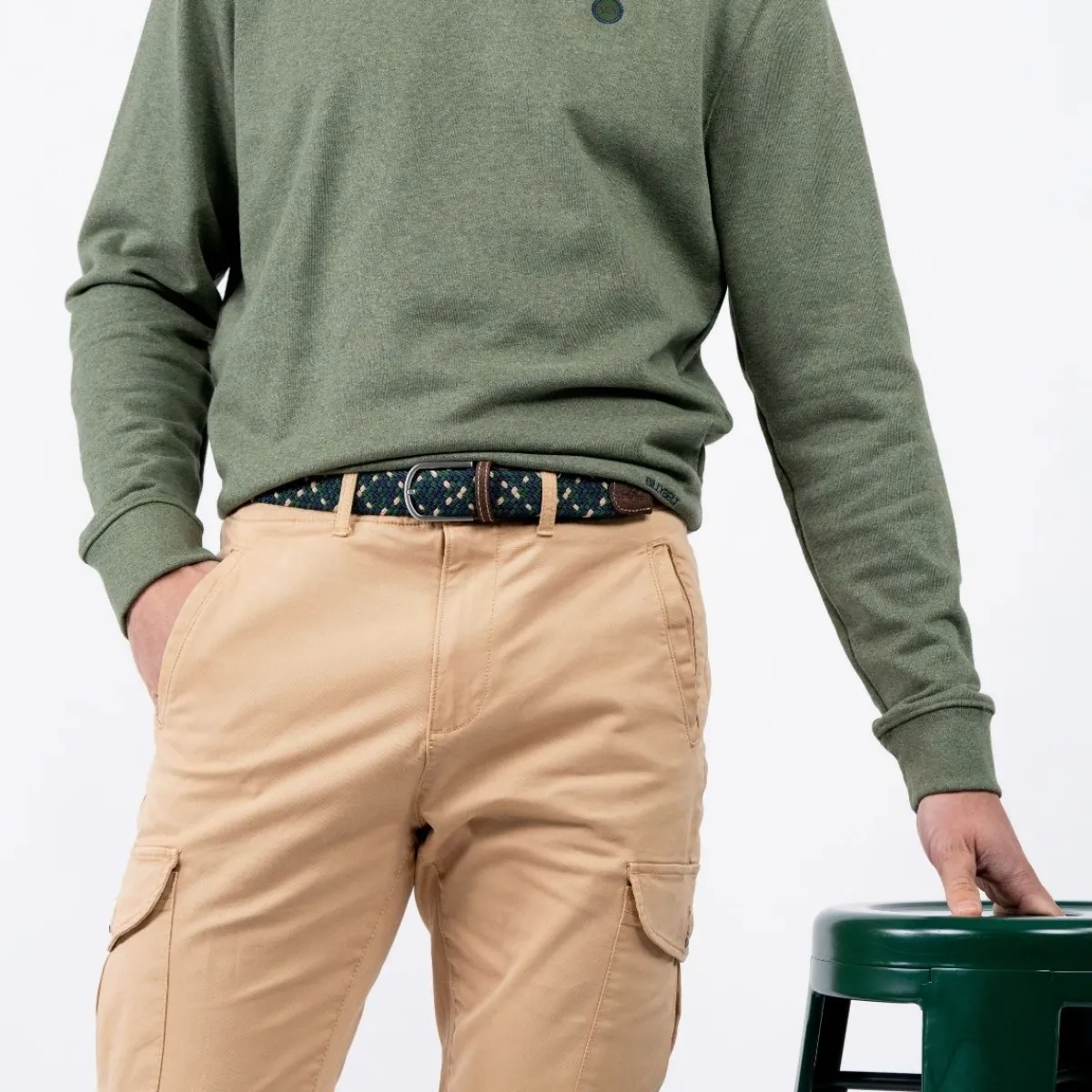 ceinture_tresse_lastique_bruges_0.webp BILLYBELT Ceinture tressée élastique Bruges>Homme Ceintures Tressées Multicolores