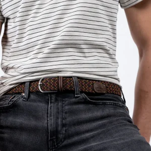 BILLYBELT Ceinture tressée élastique Caracas>Homme Ceintures Tressées Multicolores