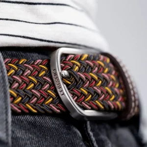 BILLYBELT Ceinture tressée élastique Caracas>Homme Ceintures Tressées Multicolores