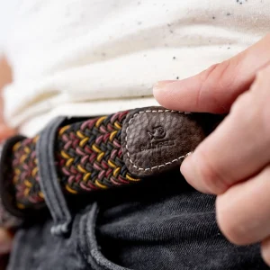 BILLYBELT Ceinture tressée élastique Caracas>Homme Ceintures Tressées Multicolores