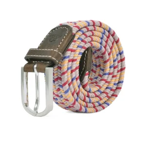 BILLYBELT Ceinture tressée élastique Coton ciré - Bass>Homme Ceintures En Coton Ciré | Ceintures Tressées Multicolores