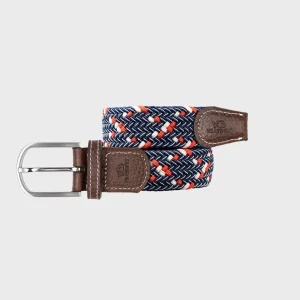 BILLYBELT Ceinture tressée élastique Frenchie>Homme Ceintures Tressées Multicolores