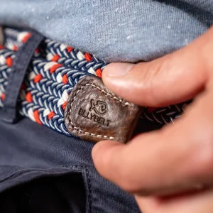 BILLYBELT Ceinture tressée élastique Frenchie>Homme Ceintures Tressées Multicolores