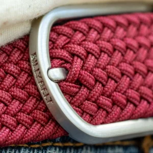 BILLYBELT Ceinture tressée élastique Grenat>Homme Ceintures Tressées Unies