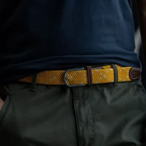 BILLYBELT Ceinture tressée élastique Izamal>Homme Ceintures Tressées Multicolores