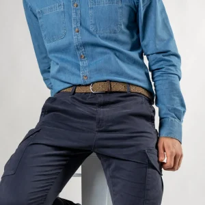 BILLYBELT Ceinture tressée élastique Kilimandjaro>Homme Ceintures Tressées Multicolores