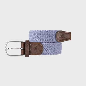 BILLYBELT Ceinture tressée élastique Lavande>Homme Ceintures Tressées Unies
