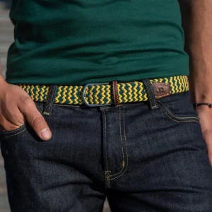 BILLYBELT Ceinture tressée élastique Lima>Homme Ceintures Tressées Multicolores