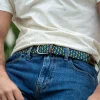 BILLYBELT Ceinture tressée élastique Macao>Homme Ceintures Tressées Multicolores