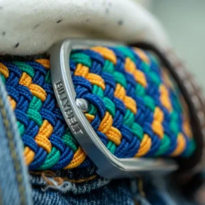 BILLYBELT Ceinture tressée élastique Macao>Homme Ceintures Tressées Multicolores