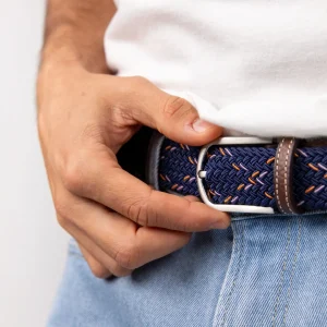 BILLYBELT Ceinture tressée élastique Narvik>Homme Ceintures Tressées Multicolores