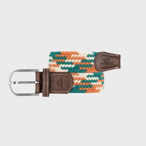 BILLYBELT Ceinture tressée élastique Palmira>Homme Ceintures Tressées Multicolores