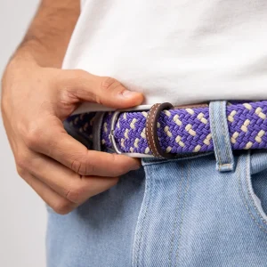 BILLYBELT Ceinture tressée élastique Provence>Homme Ceintures Tressées Multicolores