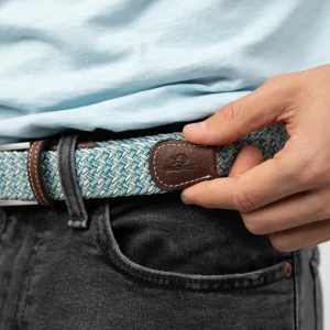 BILLYBELT Ceinture tressée élastique Rhodes>Homme Ceintures Tressées Multicolores