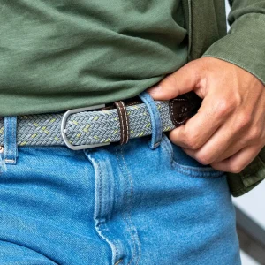 BILLYBELT Ceinture tressée élastique Sapporo>Homme Ceintures Tressées Multicolores