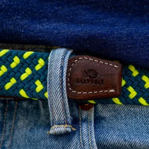 BILLYBELT Ceinture tressée élastique Split>Homme Ceintures Tressées Multicolores