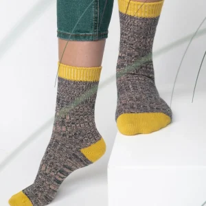 BILLYBELT Chaussettes en coton épais Club ->Femme Chaussettes Chaudes