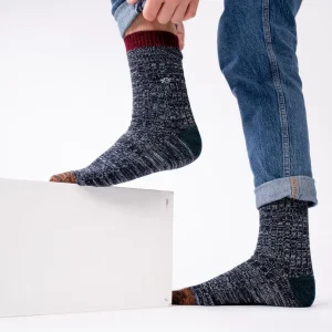 BILLYBELT Chaussettes en coton épais Club - Cendrée>Homme Chaussettes Chaudes