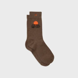 BILLYBELT Chaussettes en coton peigné À motifs - Van trip>Homme Chaussettes Fantaisie