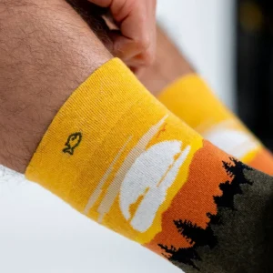 BILLYBELT Chaussettes en coton peigné À motifs - Yosemite>Homme Chaussettes Fantaisie